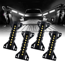 Load image into Gallery viewer, 4PCS 36 LED Truck Bed Lights for Cargo, Pickup Truck, SUV, RV, Boat, White Rock Lighting Accessories Kits