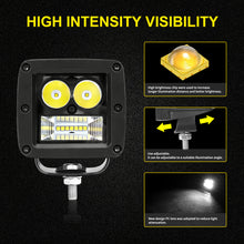 Load image into Gallery viewer, 2PCS 72W CREE 3 Inch LED Pods for Truck Car SUV ATV UTV Boat