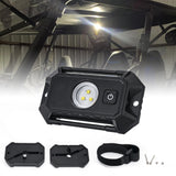 UTV LED Dome Light for UTV RZR Can-Am Polaris Ranger 4x4 Truck SUV-WHITE LIGHT