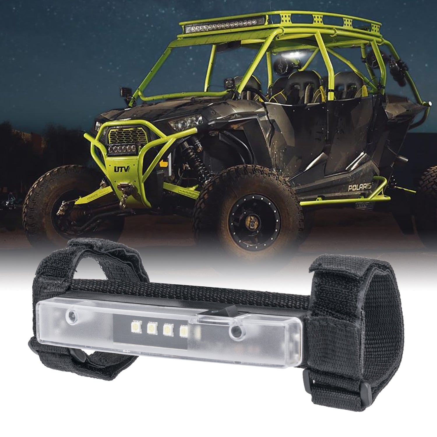 Utv Roll Bar Ruler Universal Roll Bar Mount for LED Light Utv Interior Light – YCHOW-TECH