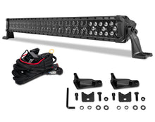 Load image into Gallery viewer, 40 Inch LED Light Bar 450W with Wiring Harness and Black Cover for Vehicle Truck ATV UTV Boat