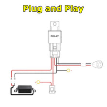 Load image into Gallery viewer, Wiring Harness for LED Light Bar, 12V 40A - 1 Lead