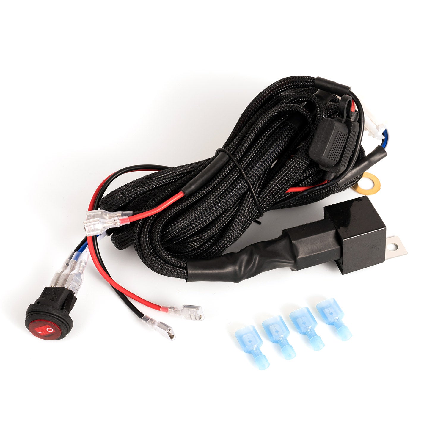 Car Wiring & Wiring Harnesses Wiring Harness Kit 12V ON/OFF Rock Switch ...