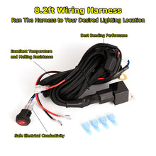 Load image into Gallery viewer, Wiring Harness for LED Light Bar - 2 Lead