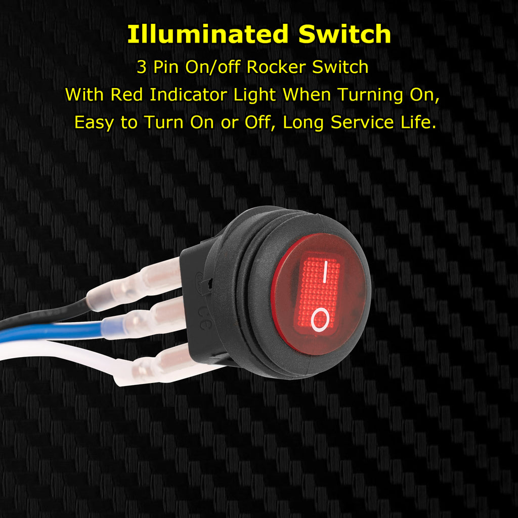 Wiring Harness for LED Light Bar, 12V 40A - 1 Lead – YCHOW-TECH